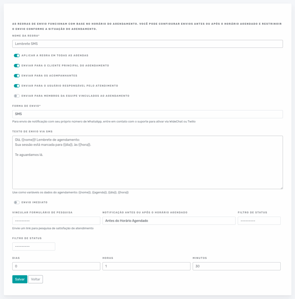 customize form